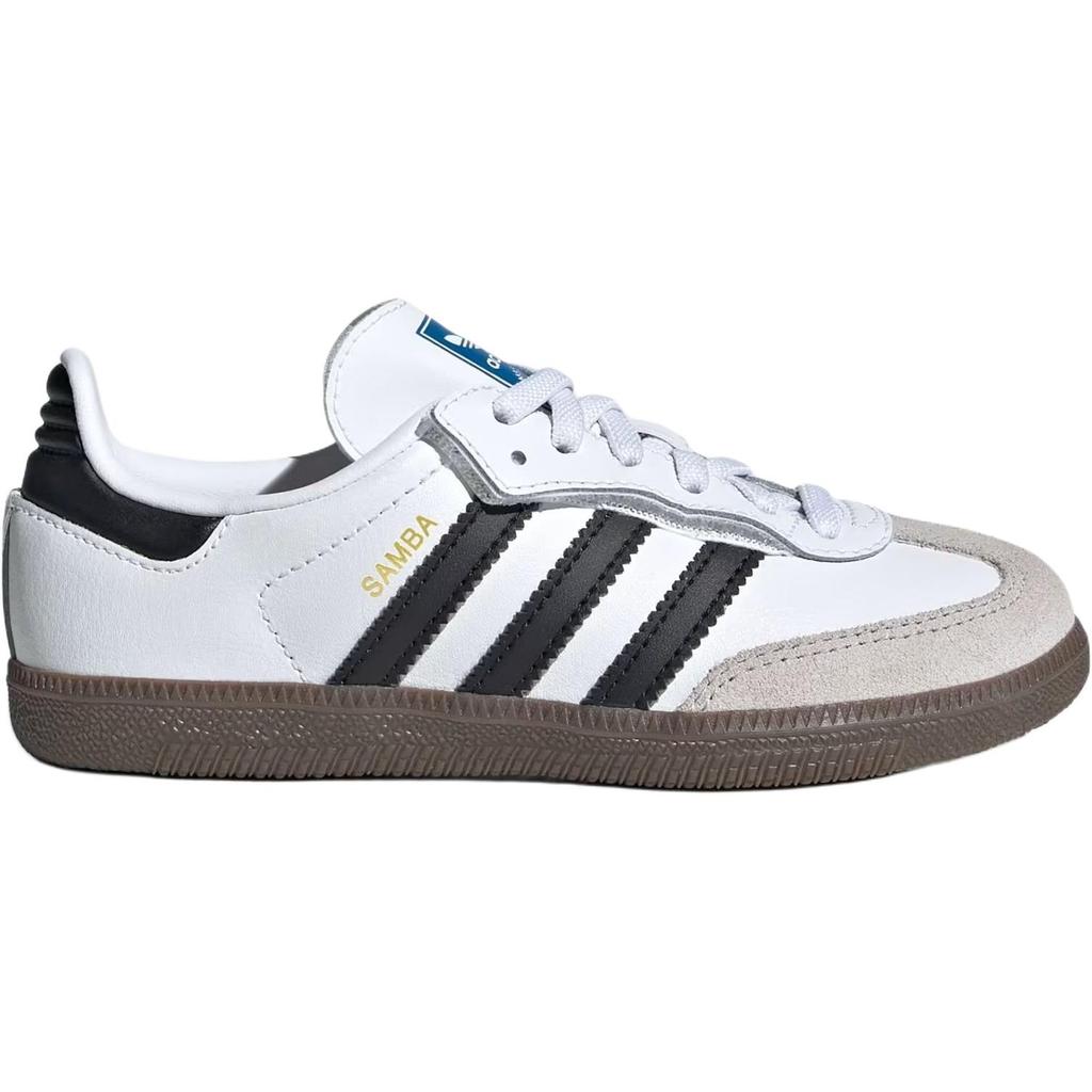 Adidas Originals Samba Og Versatile Comfortable Durable Low-Top Kids Sneakers Kids Sneakers Cloud-White Core-Black JQ6391