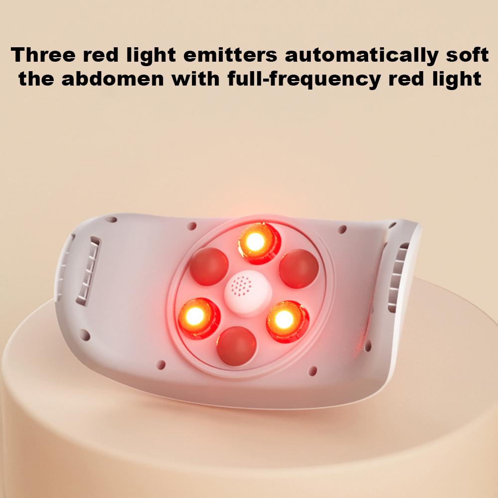 Electric Abdominal Massager Relieves Discomfort Stomach Massager Adjustable Belly Cellulite Massager Automatic for Waist Abdomen