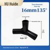 Three-Dimensional Plastic Right Angle Joint Connector for Tent and Studio Accessories