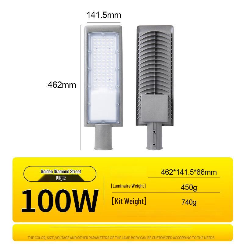 UOSU 50W Wide Voltage LED Streetlight