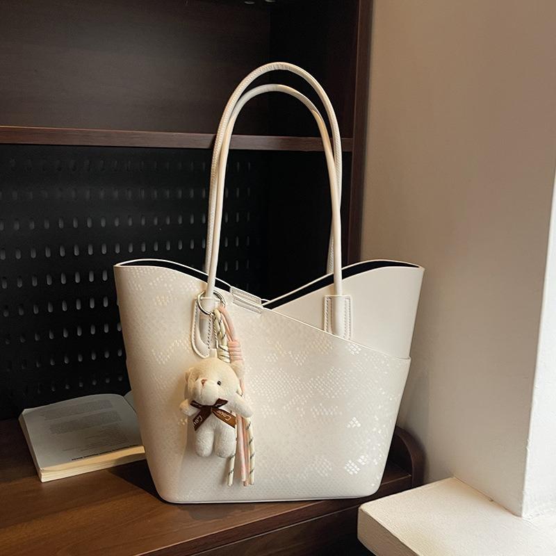 Premium Tasche Damen neue Mode vielseitige Schultertasche große Kapazität Nische Pendler Tragetasche