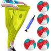 Granny Pants Yard Game Set with 2 Bouncy Balls and 1 Air Pump Outdoor Games Field Family Reunion Game for Kids and Adults