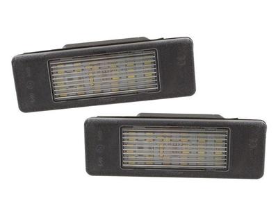 Citroen Berlingo C2 C3 C4 C5 II C6 C8 Evasion Jumpy LED License Plate Lights 2 Pcs Set