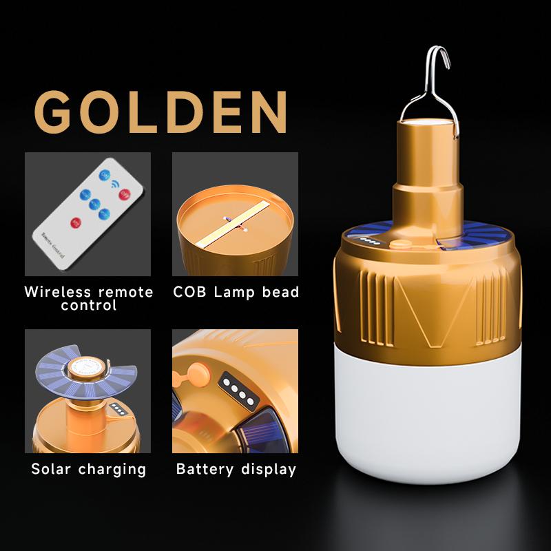 Mode Solarlampe Beleuchtung Notfall Außenleuchten LED Zelt Lichter Ladelampe für Outdoor Wandern Notfall Stromausfall