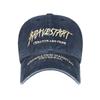 Cotton Baseball Cap With Embroidered Letters Sunshade Adjustable For Spring Summer Men Women