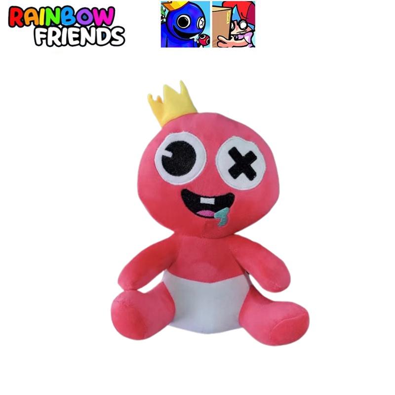 

Мягкая плюшевая игрушка Roblox Rainbow Friends нежно-розового цвета, мягкая набивная кукла для обнимания, детский подарок