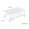 Breakfast Loaf Stand Stainless Steel Cooling Grid Bread Rack Non- Stick 8 Slots Slice Portable Air Fryer Air Fryer Tool