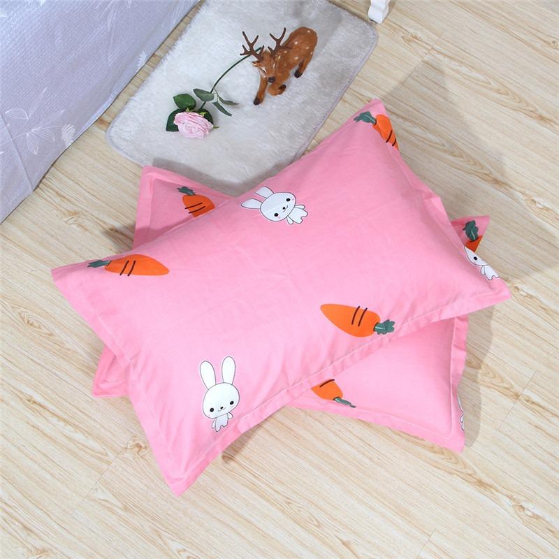 Bedruckter Cartoon Einzelbett Kissenbezug