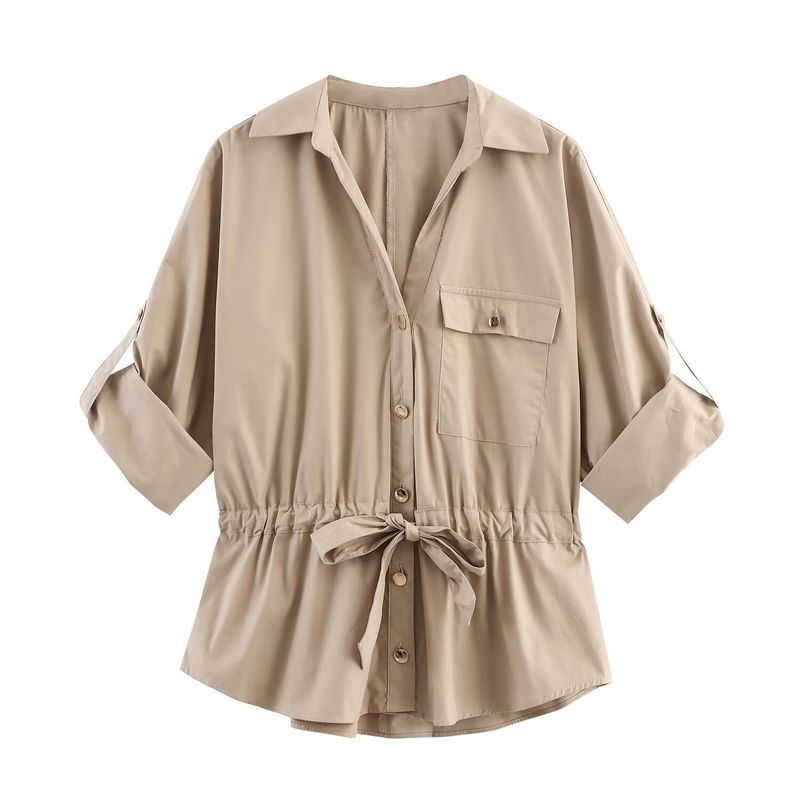 Kaslead New Women Clothes Western Style Fashion Poplin Travel Hunting Shirts 8665534