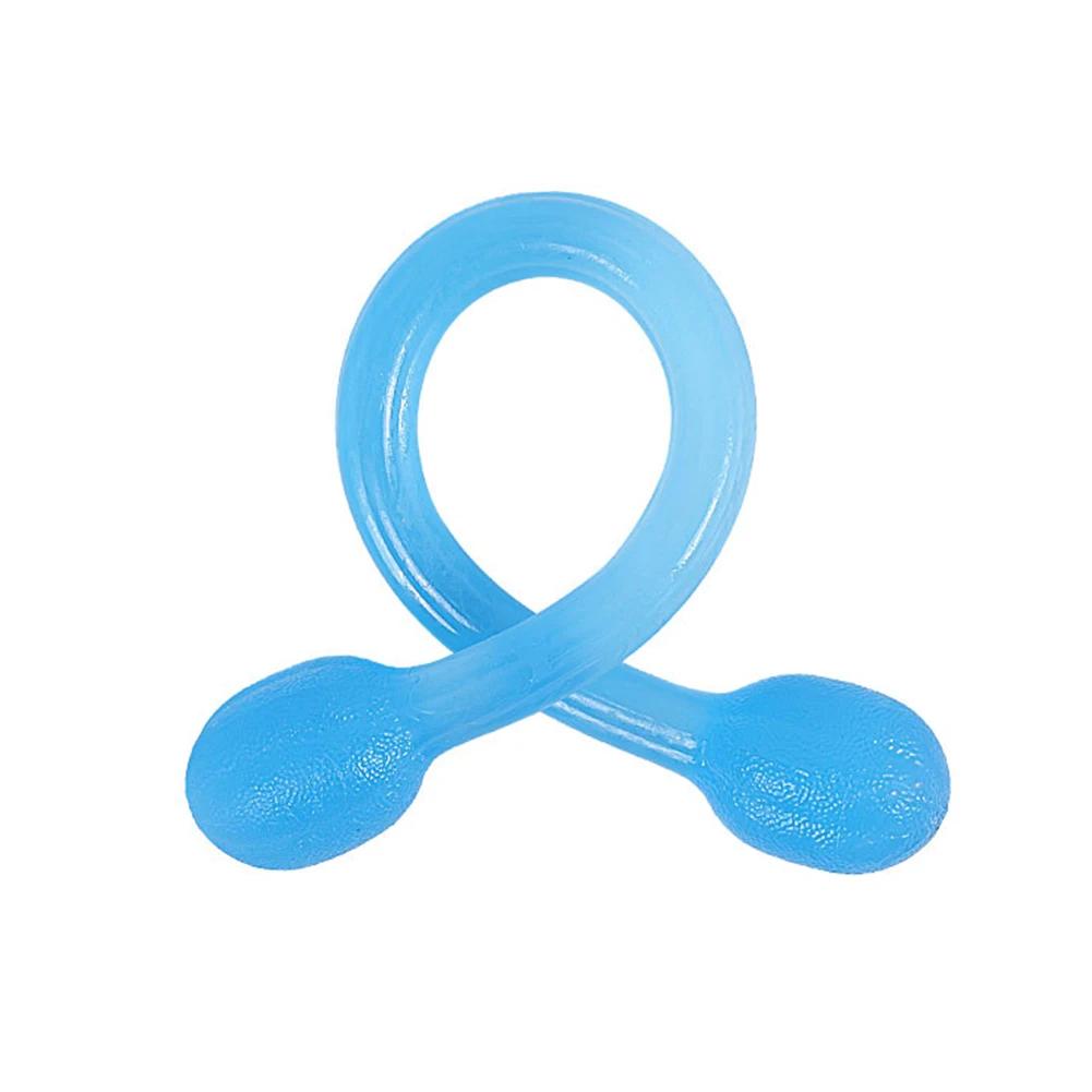 Yoga Pilates Silicone Resistance Band - Elastic Pull Rope Rubber Expander for Gym Fitness Workout