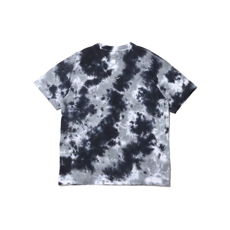 Nike Sportswear Loose Fit Tie-Dye Print Tee Gray DB6150-101