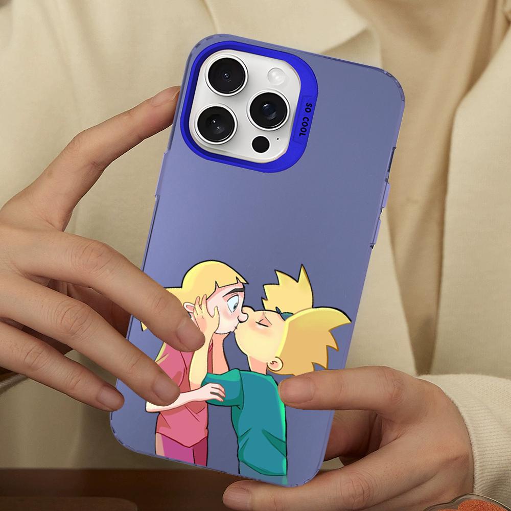 Hey Arnold Phone Case For IPhone 18 16 15 14 13 12 11 Pro Max X XR XSMAX 8 7 Plus Matte Shockproof Back Cover