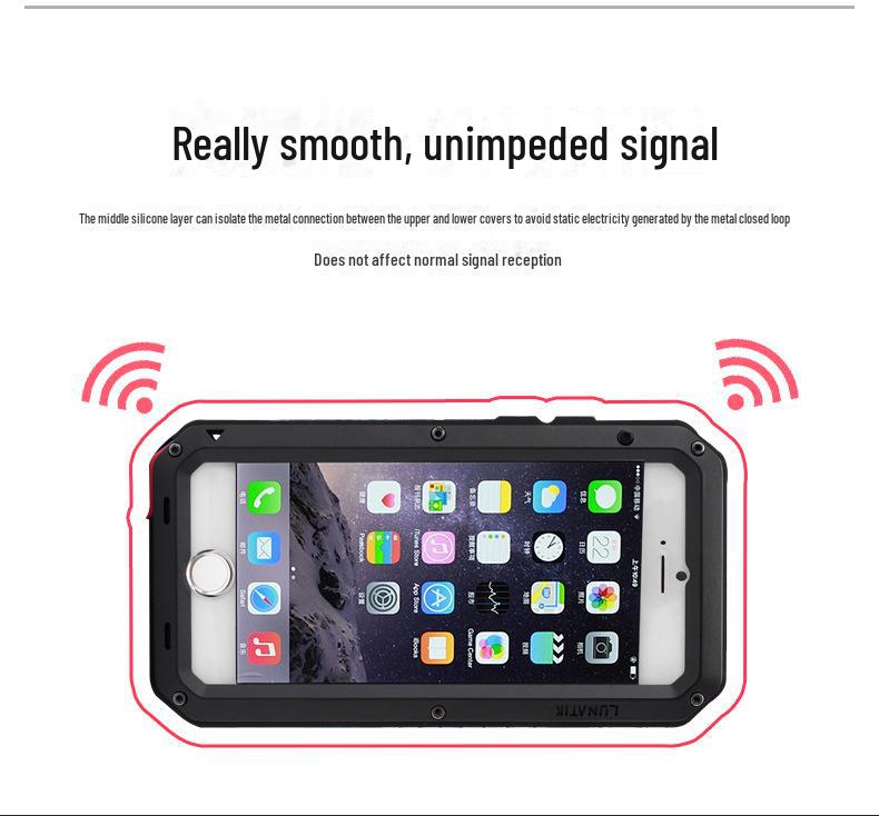 TAKTIK Waterproof Anti-Fall Case for iPhone 5S/6/6P/7/7P