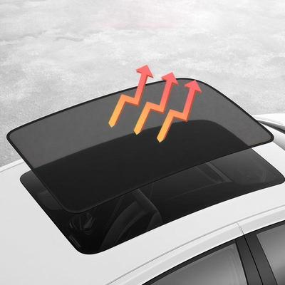 S/M/L Car Sunroof Cover Magnetic Net Sun Protection Screen Breathable Mesh UV Protection Sunroof Cover Sunshade Auto Accessories