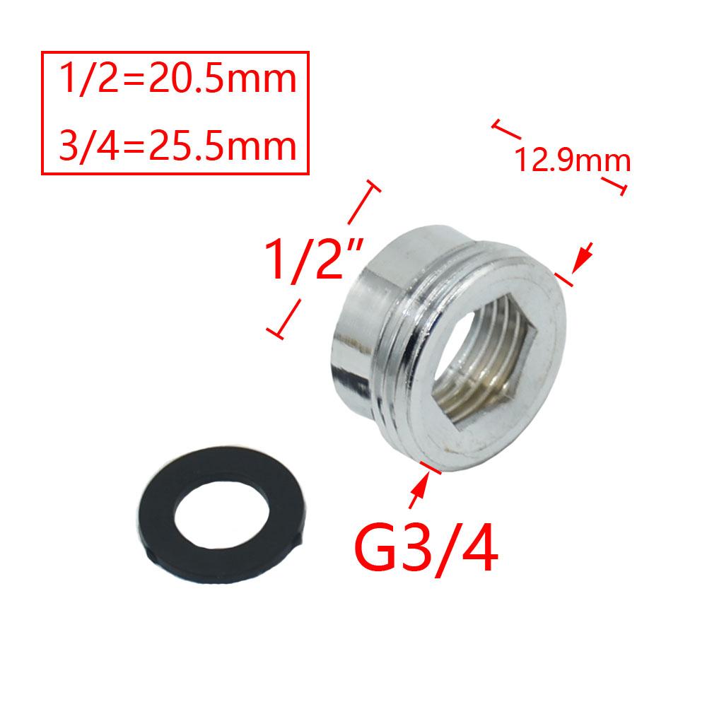 

Латунный 1/2 на 3/4 3/8 резьбовой соединитель наружная 1/2 3/4 3/8 внутренняя резьба шланг ремонт медные фитинги для крана смеситель для душа адаптер 1 шт