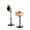 Universal Adjustable Portable Selfie & Video Stand with Retractable Round Base