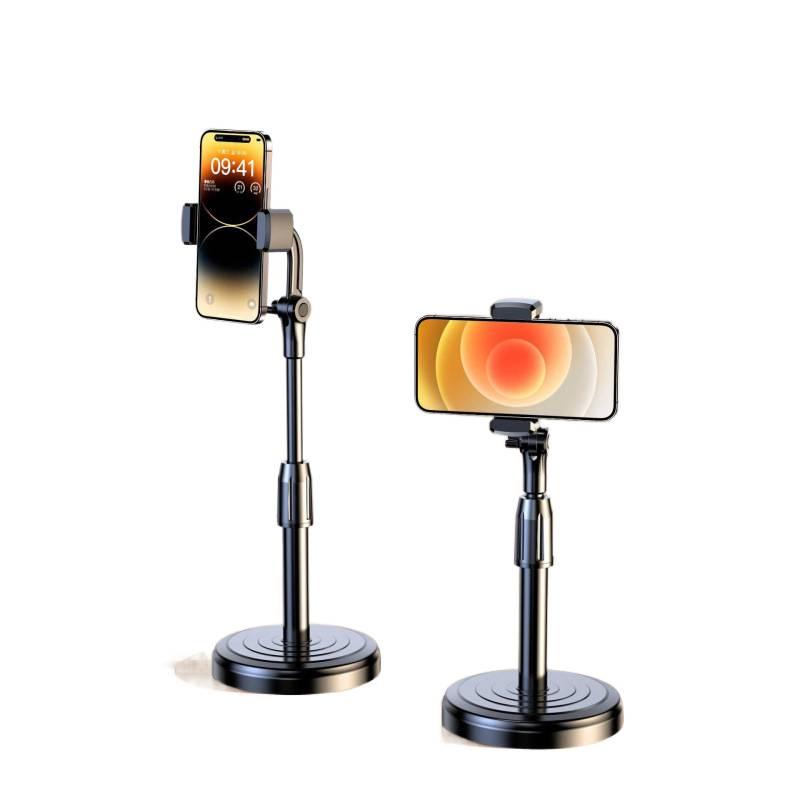 Universal Adjustable Portable Selfie & Video Stand with Retractable Round Base