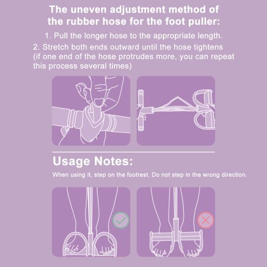 Multifunction 4/6-Tube Pedal Puller Resistance Band with Handle Elastic Yoga Sit-up Pull Rope Men Women Pedal Tensioner Exerciser Workout Equipment