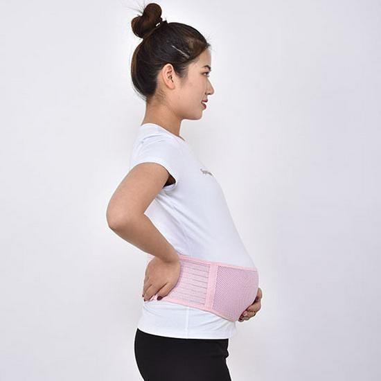Breathable Mesh Elastic Maternity Support Belt - Prenatal Abdominal & Pelvic Girdle Waistband