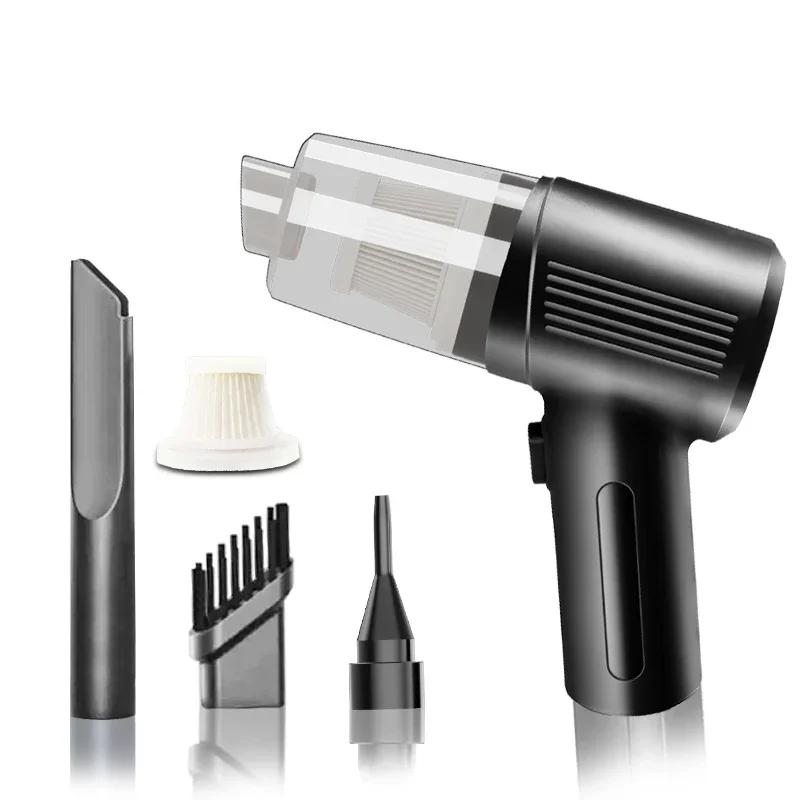 Mașină de curățat portabilă fără fir puternică Aspirator pentru mașină Mini aspirator portabil cu aspirație puternică pentru mașină și casă