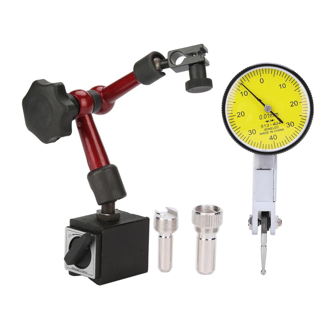 Flexible Strong Magnetic Gauge Stand Base Holder Lever Dial Test Indicator Gauge