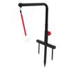 Club Swing Groover Ground Plugged Iron Portable Height Adjustable Club Swing Practice Groover for Training