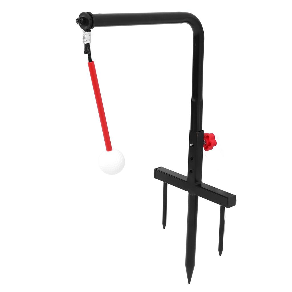Club Swing Groover Ground Plugged Iron Portable Height Adjustable Club Swing Practice Groover for Training