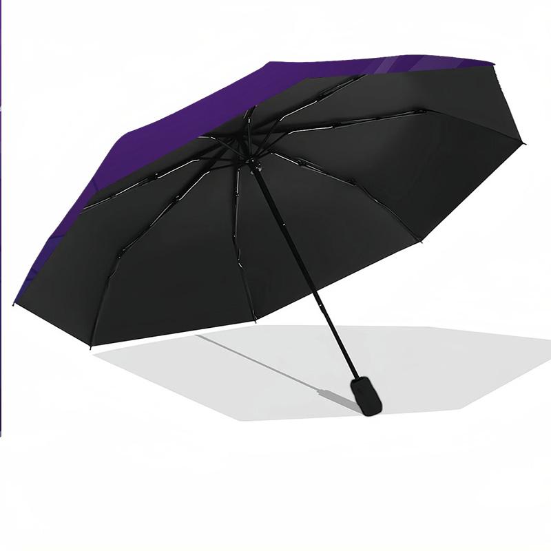 Melbourne Storm Print Auto 8?Ribs Folding Umbrella Wind Resistant Lightweight Automatic Umbrella For Daily Travel