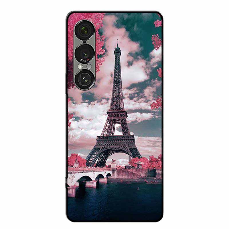 For Sony Xperia 1 VII / 1 VI / 1 V Cases Fashion Protective Silicone Back Cover For Xperia 1 VII Back Phone Capa Xperia 1V Funda