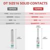 Newdeli 50 Pairs Deutsch Pin Connector Kit Size 16 Solid Contacts DT Series Connector, Common Contacts Automotive Terminals, Ni Plating Pin And