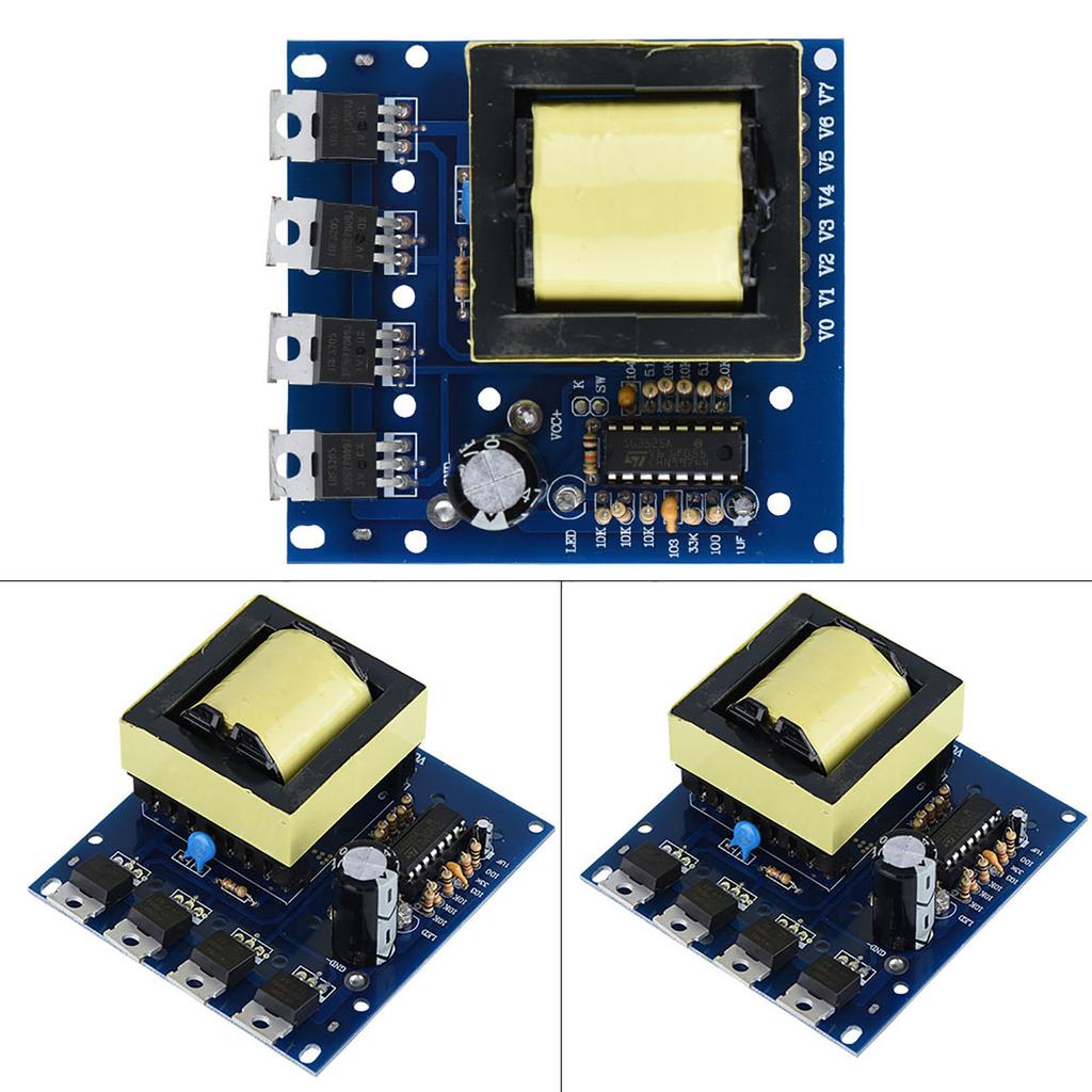 500W DC 12V 24V To AC 18V 0 220V 380V Inverter Boost Module Board