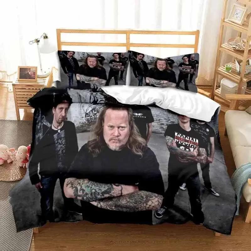 Band Böhse Onkelz Double Bedding Set All Season 3 Piece Duvet Cover Set Quilt Cover For Double And King Bed Duvet Cover Bed