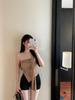 Spring/Summer Off-Shoulder Slim Fit Bandeau Tank Top