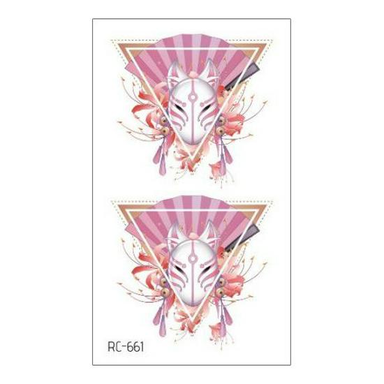 Waterproof Long-lasting Cute Peacock Feather Temporary Tattoo Stickers for Women