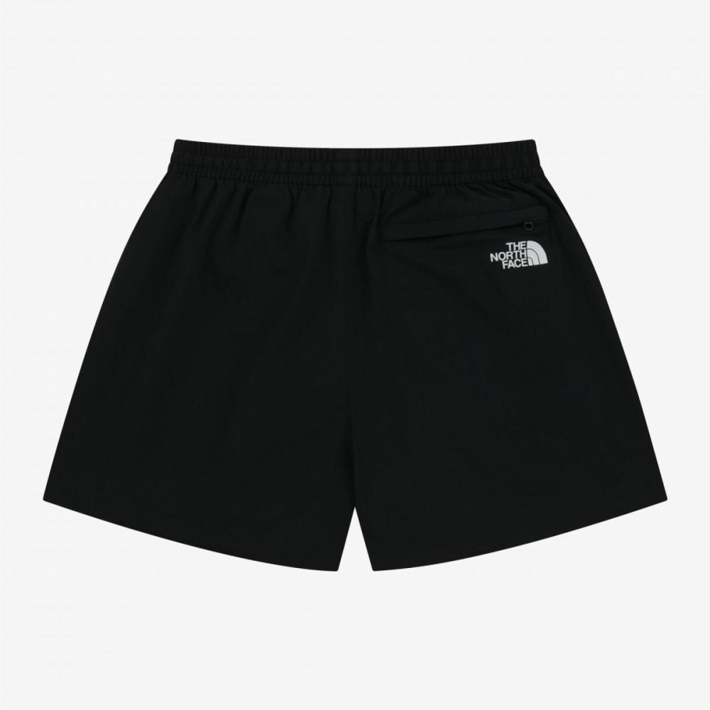 [The North Face הרשמי] מכנסיים קצרים Aira תווית לבנה Ns6nr06j שחור