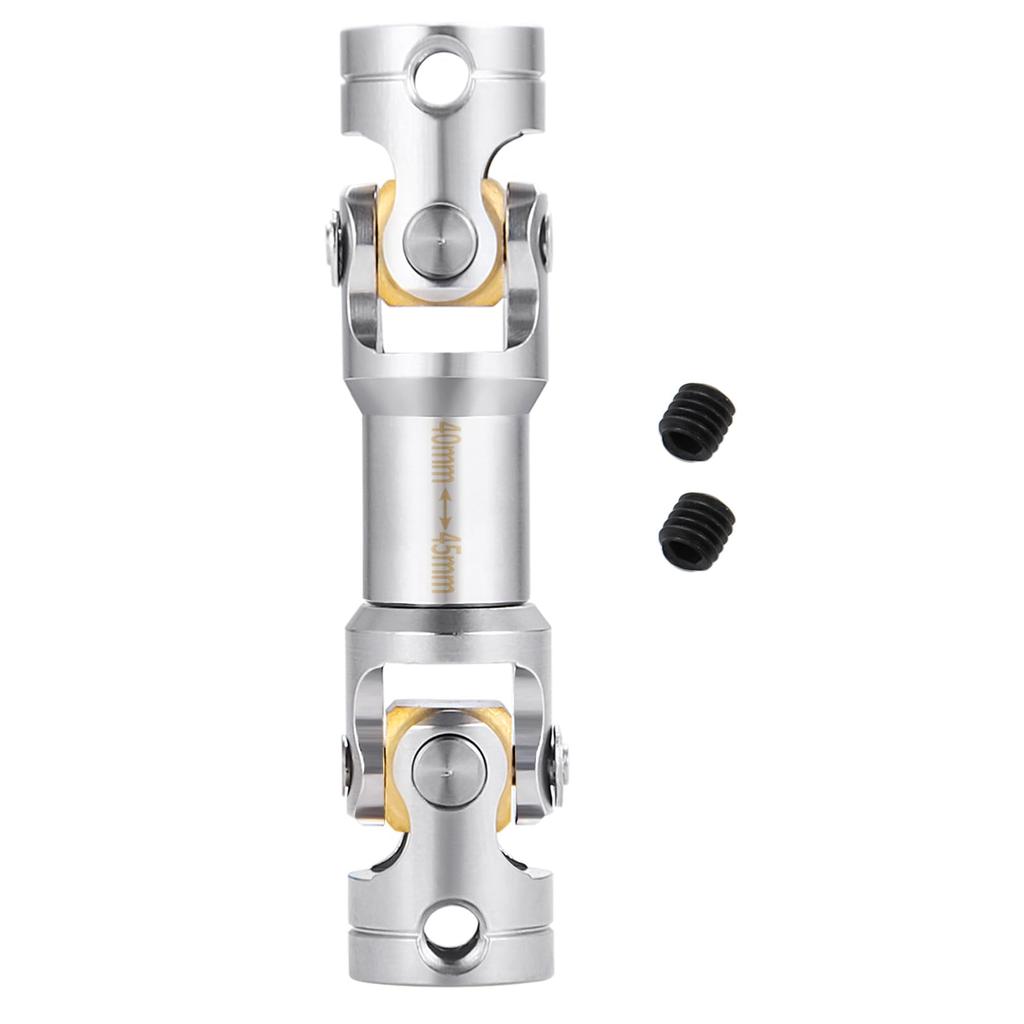 TRZX RC Metallantriebswelle 40-260mm Upgrade-Teil für 1:14 Tamiya Sattelzugmaschine RC Crawler Auto (40-45 mm)