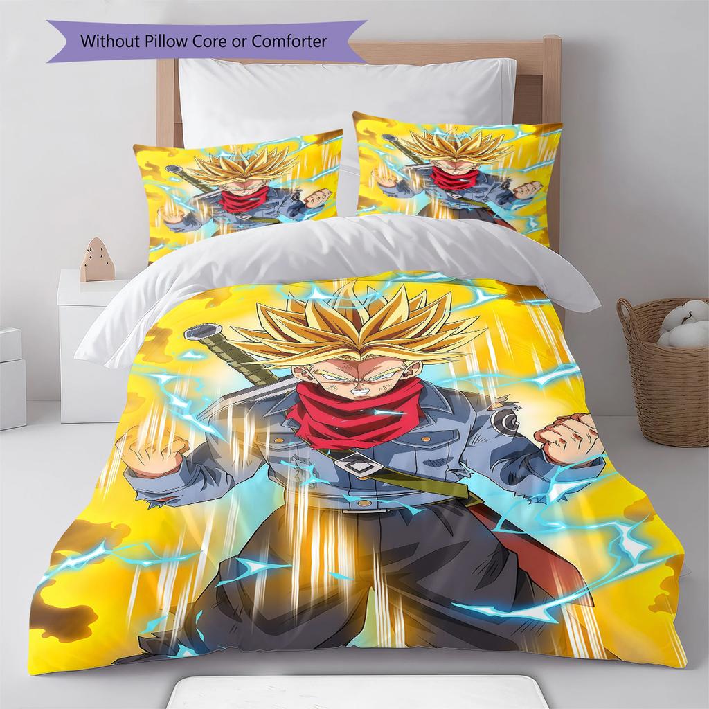 Trunks Pattern Bedding,Quilt Set Quilt Cover Pillowcase Home Birthday Gift (1 * Duvet Cover + 2 * Pillowcase, Without Core)
