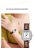 Sanda Women's Fashion Quartz Watch with Leather or Steel Strap - Waterproof and High-End Design.