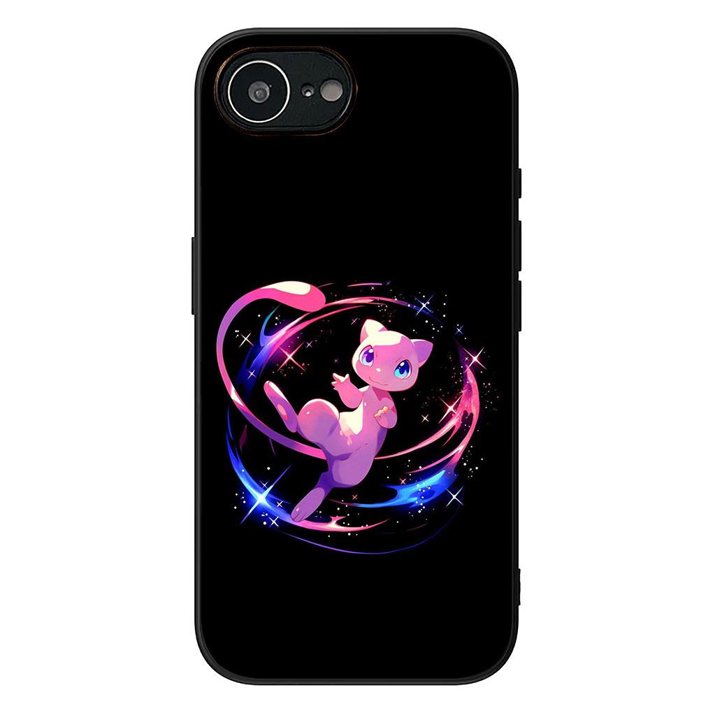 

Soft Phone Cover for Samsung Galaxy S25 S24 S23 FE Plus Ultra S7 Edge A16 A15 5G s25+ Case P-Pikachus Mew P-Pokemons Mewtwo Galaxy S23