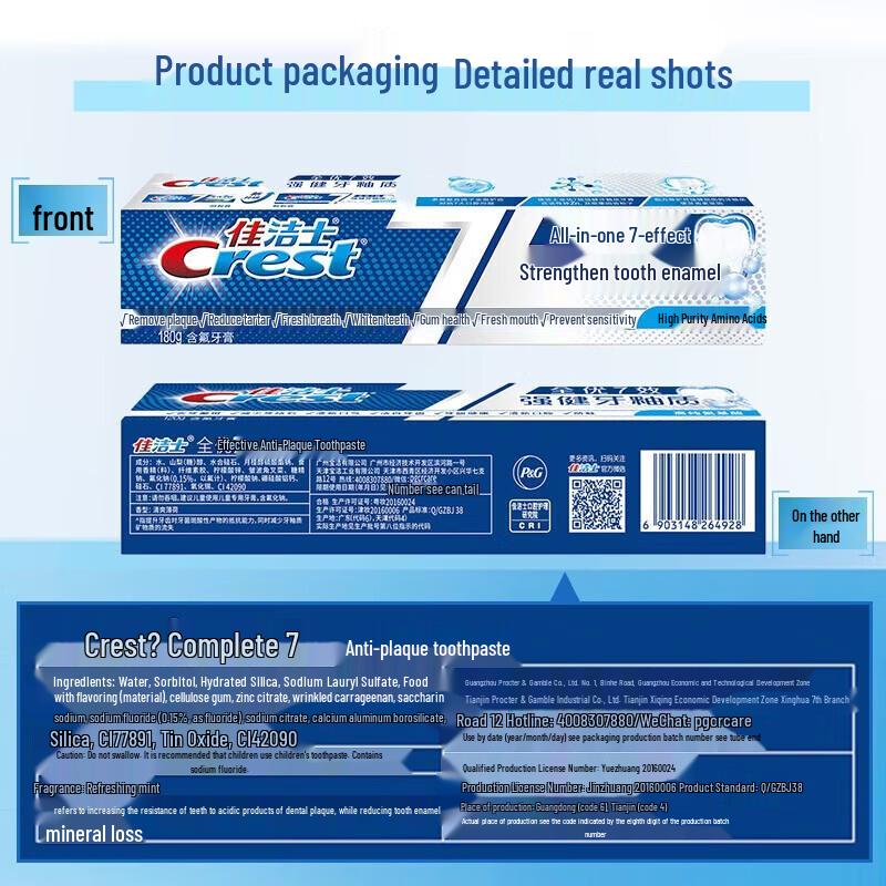 Crest All-Around 7 Effects Toothpaste