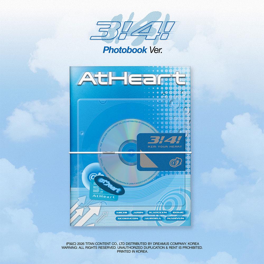 [POB] AtHeart - Single [3!4!] (Photobook / Jewel Case ver.)