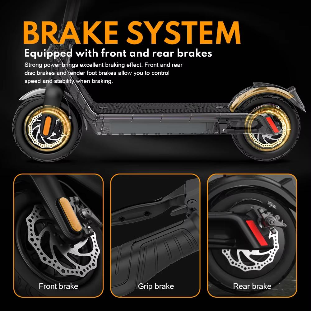 HX X9 Mocna Hulajnoga Elektryczna dla Dorosłych 500W 36V 15.6AH Wyjmowana Bateria Escooter Hamulec Tarczowy Elektryczna Hulajnoga