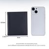 RFID Blocking Top Grain Leather Bifold Wallet for Women, Anti-Theft Ultra-Slim Short Wallet with Multi-Card Slots, Compact Purse