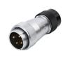 WEIPU WS32 TD+ZD 4 6 8 10 11 13 19Pin Docking Power Circular Connector M32 Soldering Single Wire Cable Adapter Aviation Plug