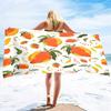 Mango Frucht Mikrofaser Sandfrei Schnelltrocknend Strandtuch,Leicht Übergröße Dünn Super Saugfähig Handtuch Pool Reisen Camping