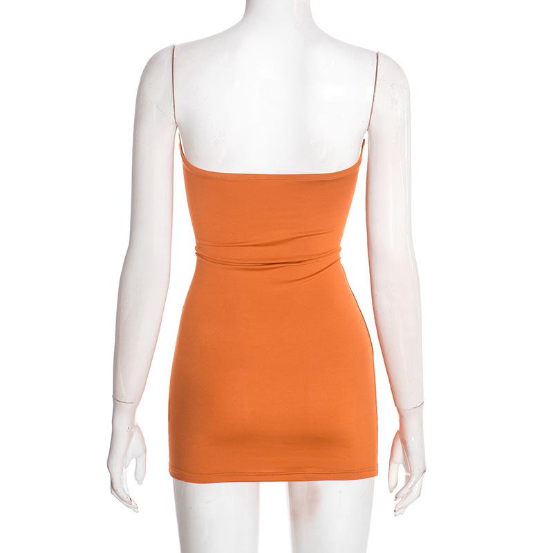 Sexig bandeau bodycon-klänning för kvinnor, europeisk & amerikansk stil