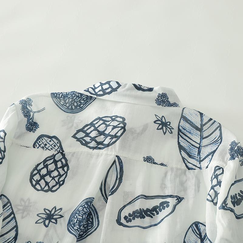 DIMANAF 2025 New Plus Size Women Tops Shirts Tees Solid Casual Loose Long Sleeve Blouse Autumn Print Cotton