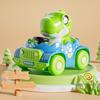 Yousheng Kids Dinosaur Car Toy Press Go Inertia Drive Detachable Dino Racing Vehicle 0-3 Toddlers Boys Girls Educational Cartoon Dinosaur Truck Toy
