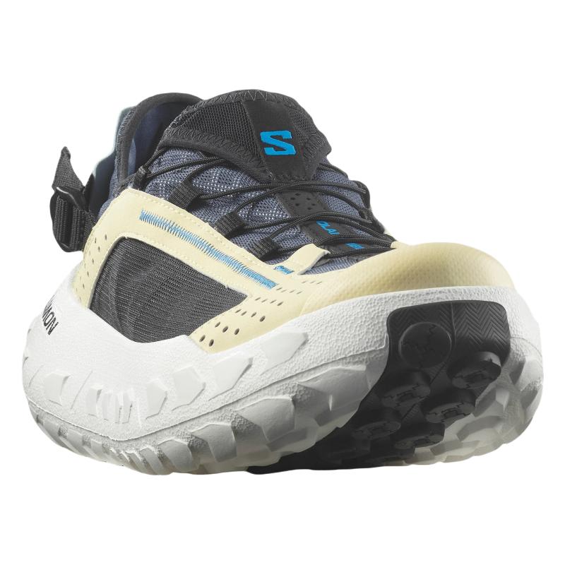 SALOMON Solamphibian Mesh Fashion Comfortable Slip Resistant Durable Low Top Lifestyle Casual Shoes Men Casual Shoes Gray Blue Yellow 479426
