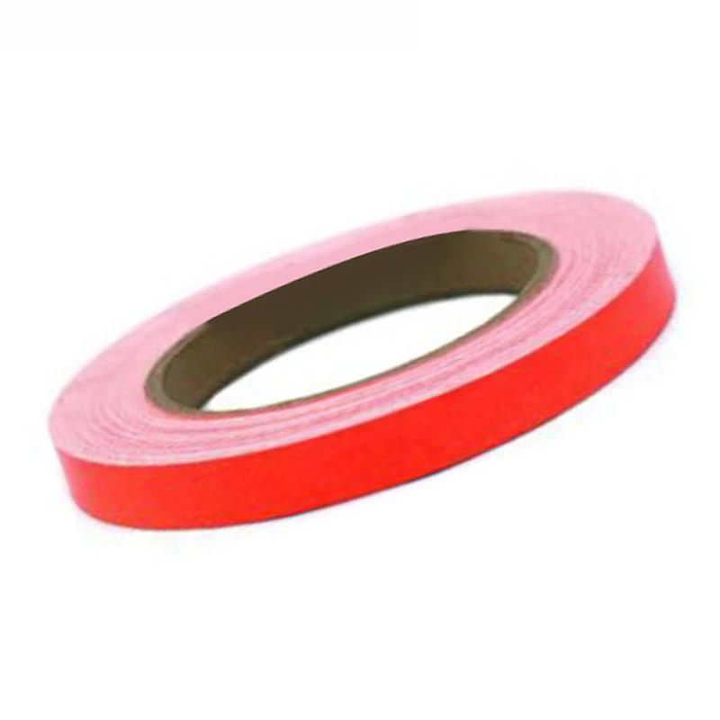 Cars Styling Stickers Decal Adhesive Tapes Red Lining Reflecte Vinyl Wrap Film No Traces Stripes Cars Decoration Tools 15mmX10m